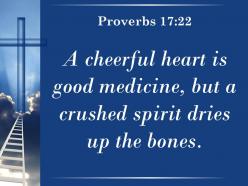 0514 proverbs 1722 a cheerful heart is good powerpoint church sermon