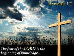 0514 proverbs 17 the fear of the lord powerpoint church sermon