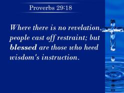 0514 proverbs 2918 there is no revelation people powerpoint church sermon