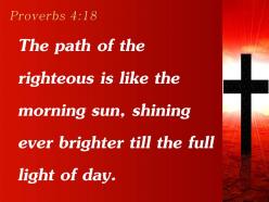 0514 proverbs 418 shining ever brighter powerpoint church sermon