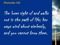 0514 proverbs 56 she gives no thought powerpoint church sermon