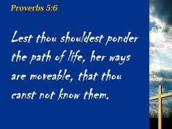 0514 proverbs 56 she gives no thought powerpoint church sermon
