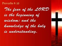 0514 proverbs 910 the fear of the lord powerpoint church sermon