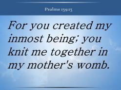 0514 psalms 13913 you knit me together powerpoint church sermon