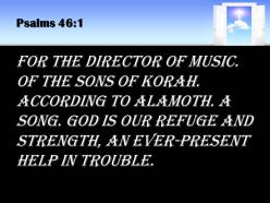 0514 psalms 461 god is our refuge and power powerpoint church sermon