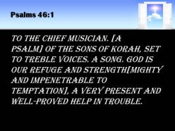0514 psalms 461 god is our refuge and power powerpoint church sermon