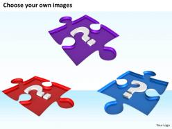 0514 puzzle with question mark image graphics for powerpoint