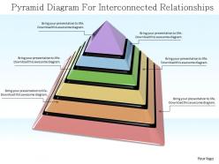 0514 Pyramid Diagram For Interconnected Relationships Image Graphics For Powerpoint