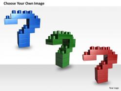 0514 question mark made of lego blocks image graphics for powerpoint