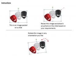 0514 red white and black face masks image graphics for powerpoint