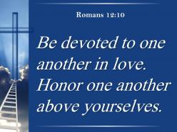 0514 romans 1210 be devoted to one powerpoint church sermon