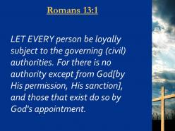0514 romans 131 subject to the governing authorities powerpoint church sermon