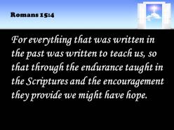 0514 romans 154 the encouragement they provide power powerpoint church sermon