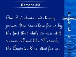 0514 romans 58 but god demonstrates his own love power powerpoint church sermon