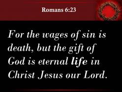 0514 romans 623 for the wages of sin powerpoint church sermon