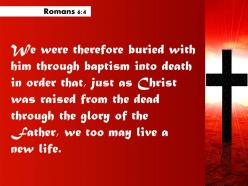 0514 romans 64 christ was raised from the dead powerpoint church sermon