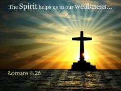 0514 romans 826 helps us in our weakness powerpoint church sermon