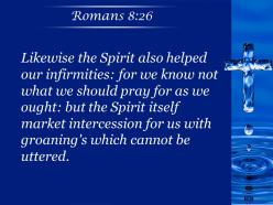 0514 romans 826 the same way the spirit powerpoint church sermon