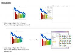 0514 see business bar graph with growth arrow image graphics for powerpoint