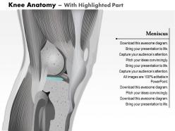 0514 side view of knee human anatomy medical images for powerpoint