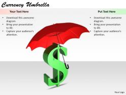 0514 sign of dollar under umbrella image graphics for powerpoint 1