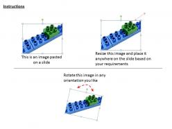 0514 slanting line build from lego blocks image graphics for powerpoint
