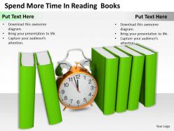 0514 spend more time in reading books image graphics for powerpoint