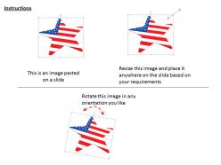 0514 star graphic with us flag image graphics for powerpoint