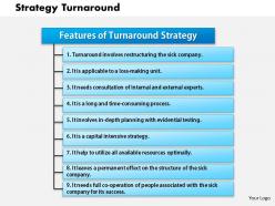 0514 Strategy Turnaround Powerpoint Presentation