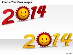 0514 sun rise of new year 2014 image graphics for powerpoint