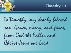 0514 timothy 12 grace mercy and peace from god powerpoint church sermon