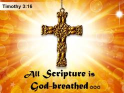 0514 timothy 316 all scripture is god breathed powerpoint church sermon