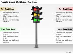 0514 traffic lights red yellow and green image graphics for powerpoint