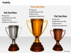 0514 trophies for winners of game image graphics for powerpoint