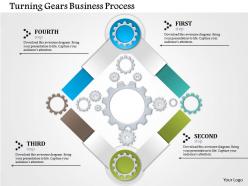0514 turning gears business process powerpoint presentation