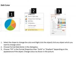0514 unique designed pie chart data driven powerpoint slides