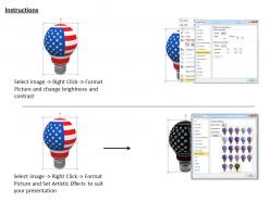 0514 usa flag idea bulb image graphics for powerpoint