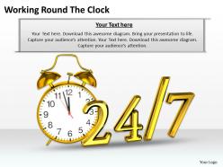 0514 working round the clock image graphics for powerpoint