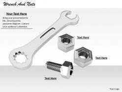 0514 wrench and nuts devices image graphics for powerpoint
