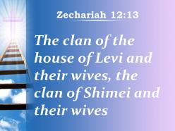 0514 zechariah 1213 the clan of the house powerpoint church sermon