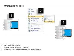0614 3d graphic of laptop powerpoint template slide