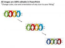 23707521 style linear single 4 piece powerpoint presentation diagram infographic slide