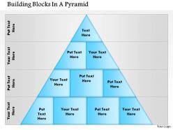 0614 building blocks in a pyramid1 powerpoint presentation slide template