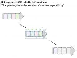88903484 style linear single 4 piece powerpoint presentation diagram infographic slide