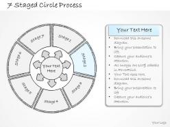 0614 business ppt diagram 7 staged circle process powerpoint template