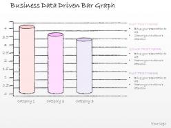 0614 business ppt diagram business data driven bar graph powerpoint template
