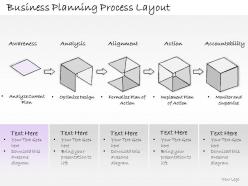 0614 business ppt diagram business planning process layout powerpoint template