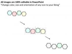 26035967 style linear single 4 piece powerpoint presentation diagram infographic slide