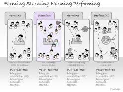 0614 business ppt diagram forming storming norming performing powerpoint template