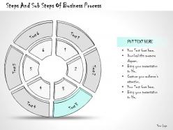 59010000 style circular concentric 6 piece powerpoint presentation diagram infographic slide